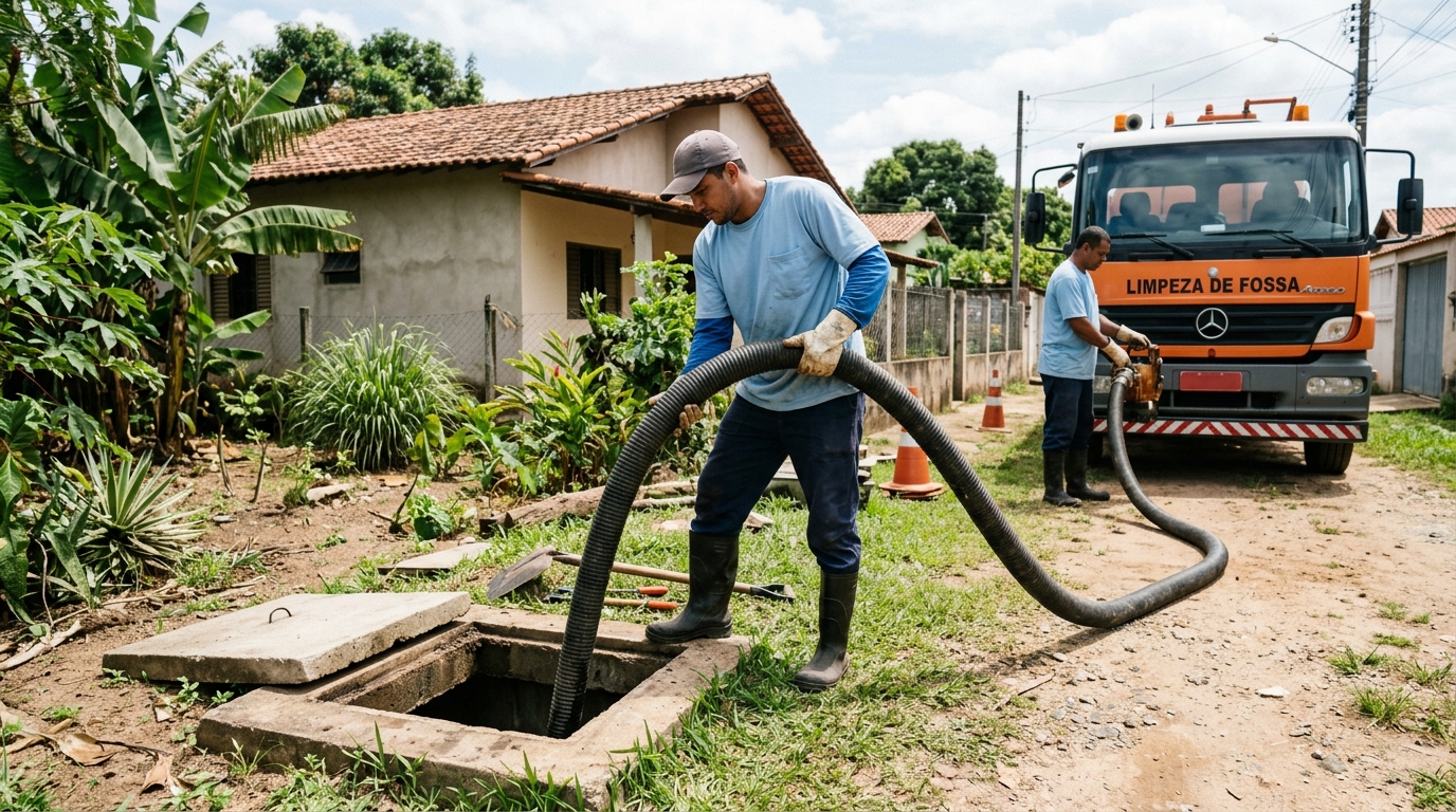 Desentupimento de Fossa no Itaigara, Salvador‑BA
