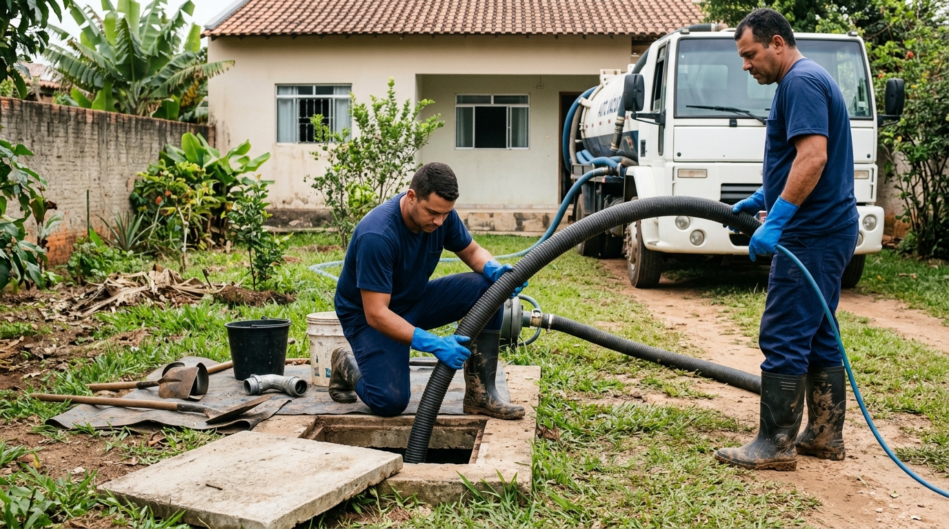 Sucção de Fossa no Itaigara, Salvador‑BA
