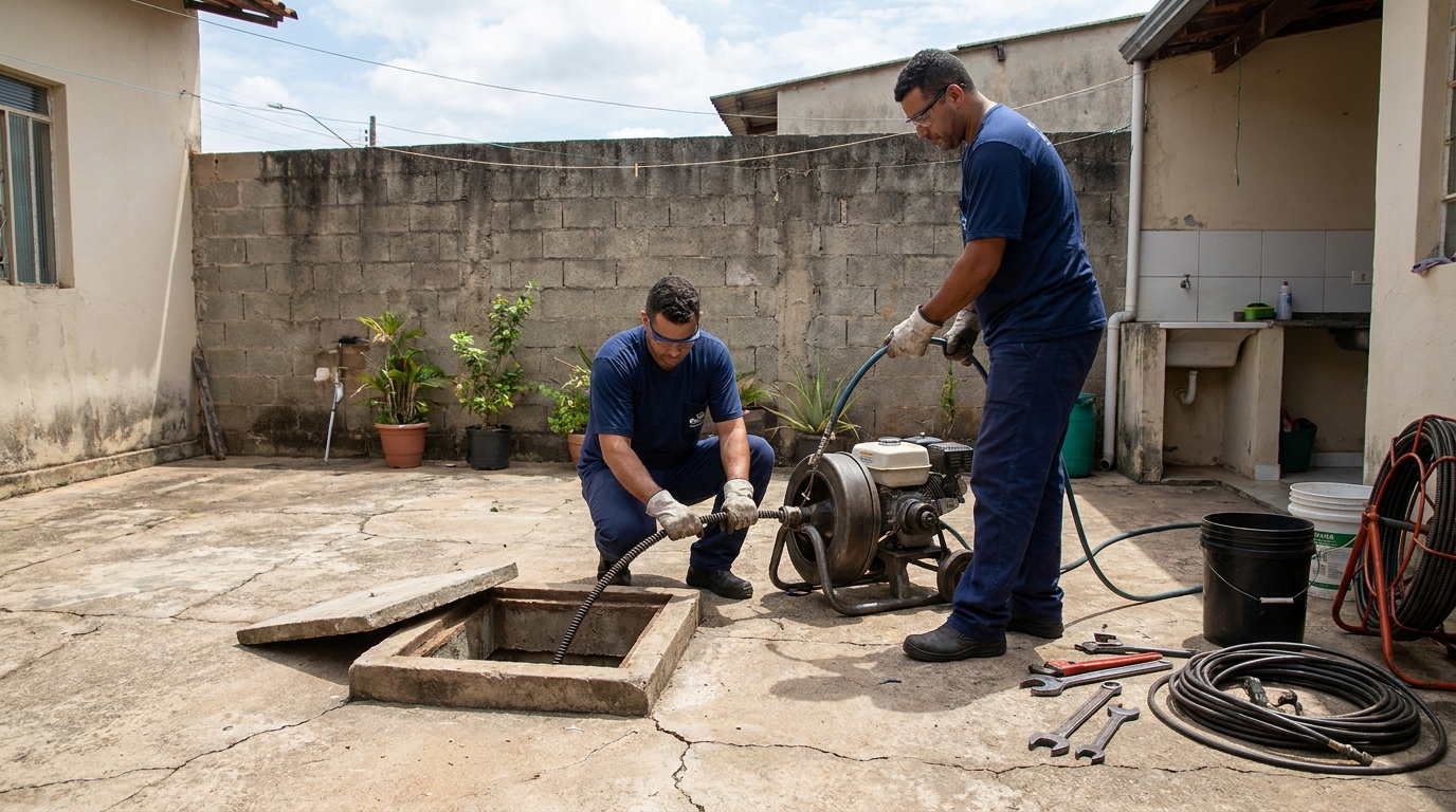 Sucção de Resíduos no Itaigara, Salvador‑BA
